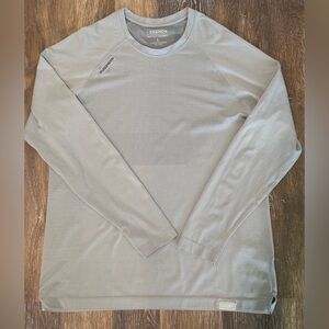 Legends Men's Large Gray Long Sleeve Shirt